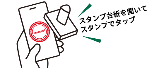 各施設でスタンプを集めよう